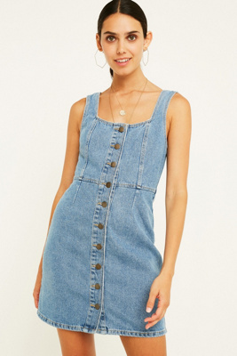 urban outfitters jean dress