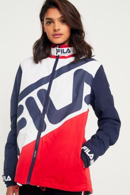 fila uo exclusive colorblock ski jacket