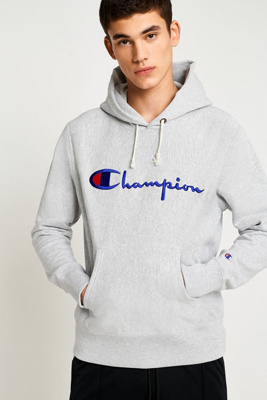 champion uo exclusive eco fleece bird print hoodie sweatshirt