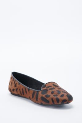 Deena  Ozzy Jaguar Slip-On Shoes in Leopard