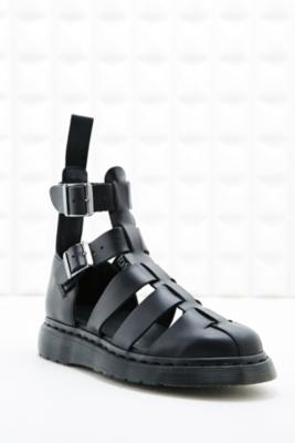 Dr. Martens Geraldo Heavy Gladiator Sandals in Black Urban Outfitters