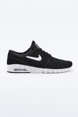 nike sb stefan janoski max leather black