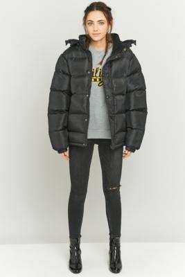 black puffer coat urban outfitters
