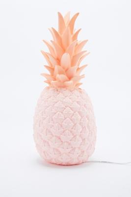 Goodnight Light - Lampe ananas avec prise britannique rose Image