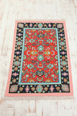 Tapis motif ancien