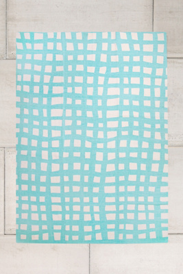 Tapis à motif linéaire