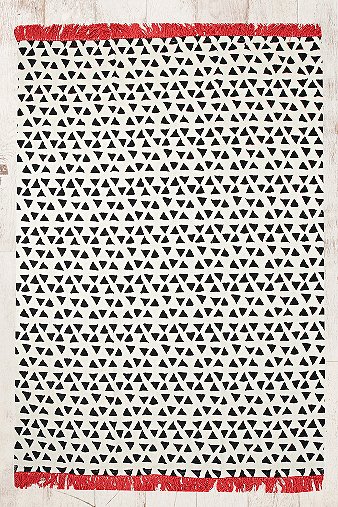Teppich mit Zickzackmuster in Schwarz 5 x 7 Preis, Bild Teppich mit Zickzackmuster in Schwarz 5 x 7 Preis, Bild