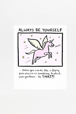 Always Be Yourself Card