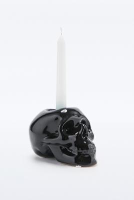 black skull candle holder Unique And Quirky Gift Ideas Any Odd Person Will Appreciate (Fun Gifts!)