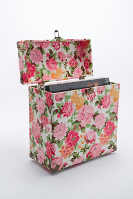 Crosley 12” Record Carrier Case in Floral - Urban Outfitters