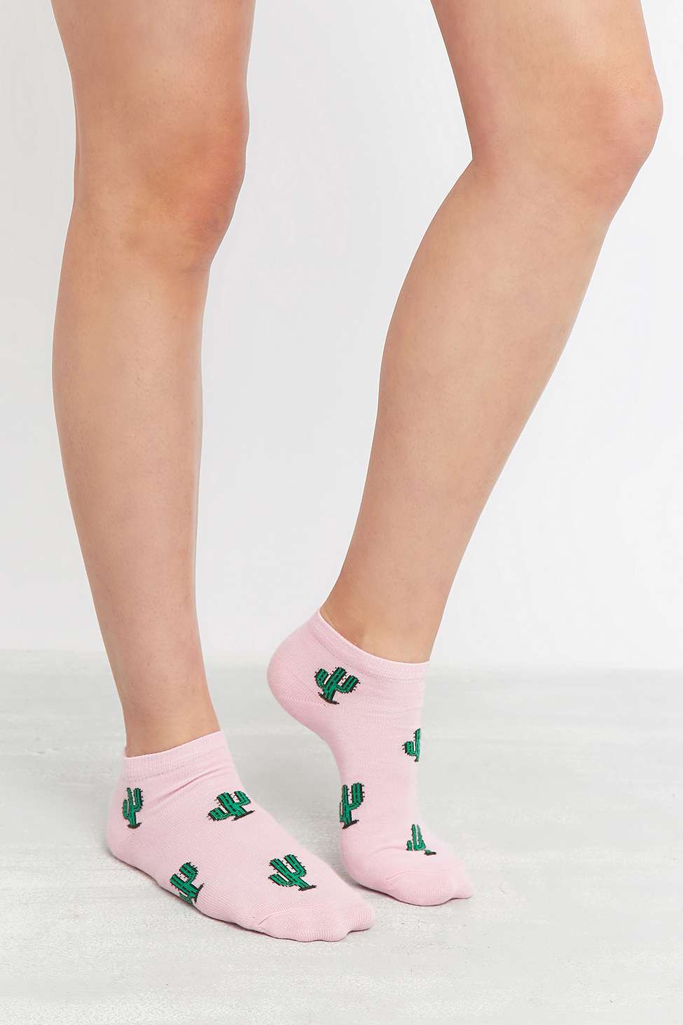Chaussettes Cactus roses - Urban Outfitters