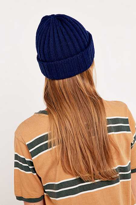 Blue Beanie Hat - Urban Outfitters