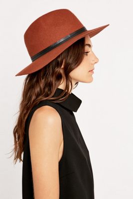Scout Rust Felt Panama Hat