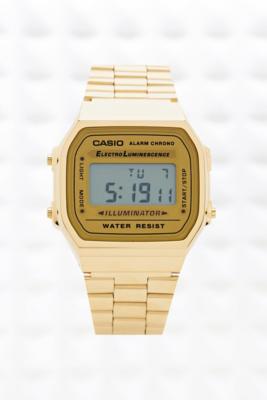 Casio Large Digital Watch in Gold