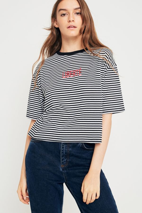 Urban Outfitters Liberte Stripe T-Shirt | Urban Outfitters