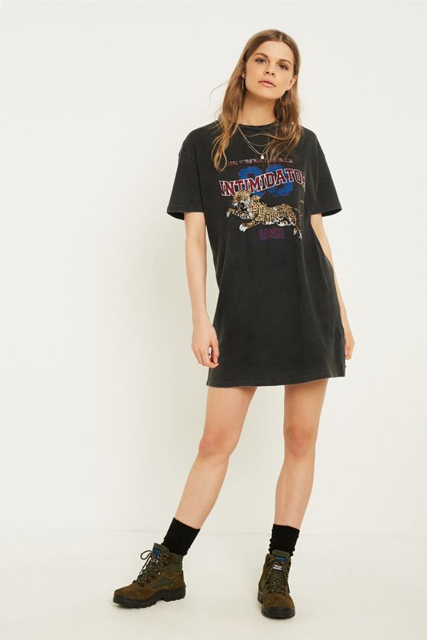UO Band TShirt Dress Urban Outfitters UK