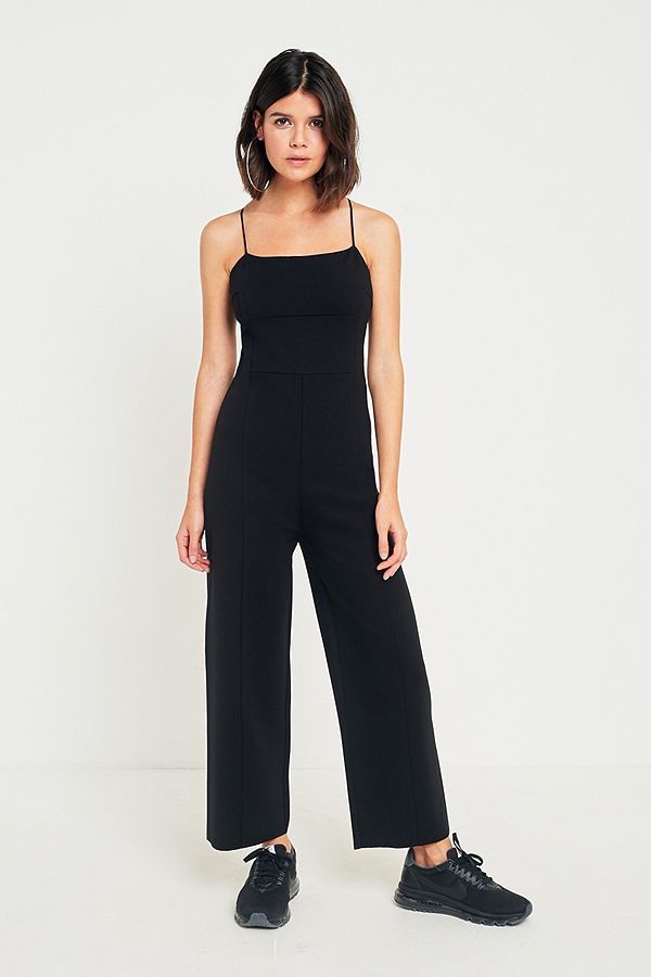 Pins & Needles Audrey Square Neck Jumpsuit | Urban Outfitters