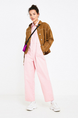 urban outfitters pink jumpsuit