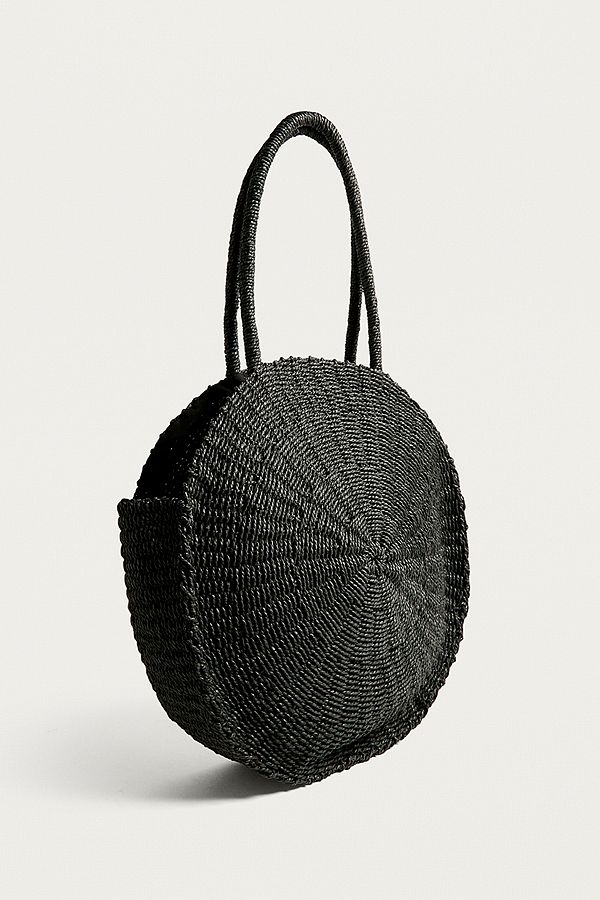 UO Round Straw Tote Bag | Urban Outfitters