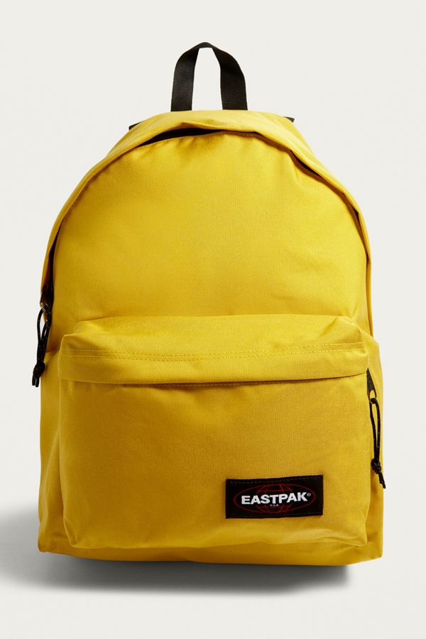 Eastpak Exotic Yellow Padded Pak'R Backpack Urban Outfitters