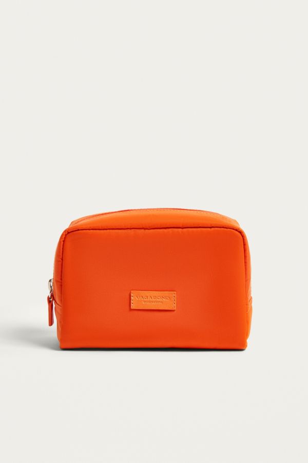 Vagabond Siena Orange Canvas Make-Up Bag | Urban Outfitters