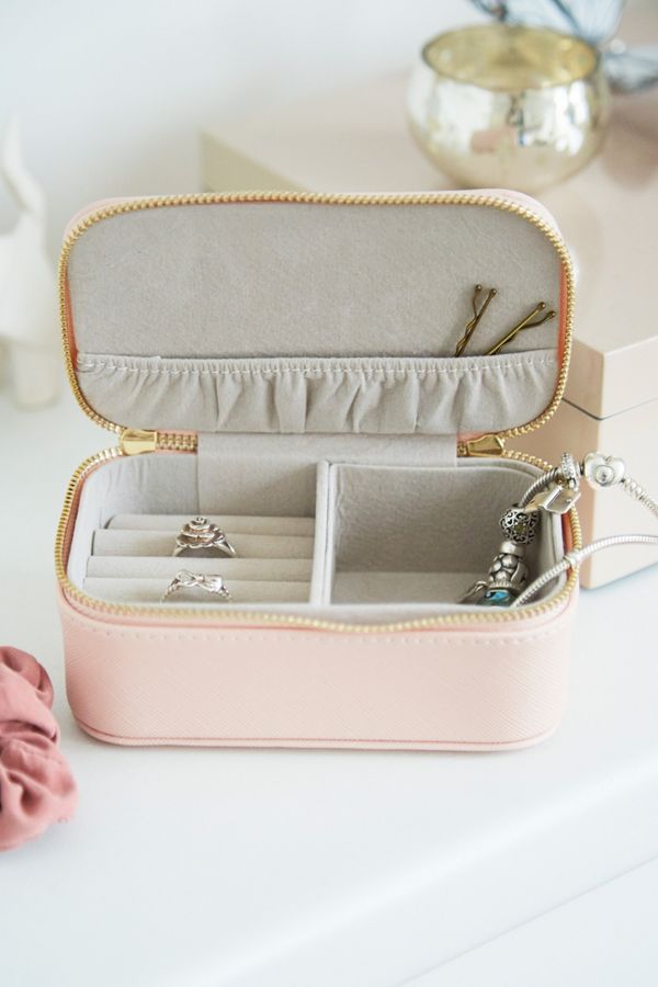 Estella Bartlett Treasure Me Blush Pink Jewellery Travel Case Urban Outfitters UK