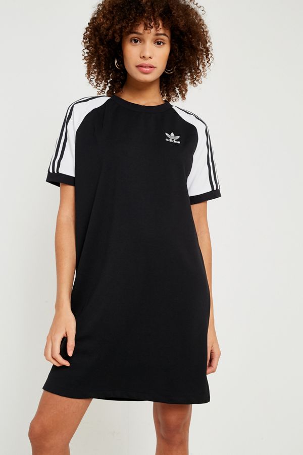 Adidas Originals - Robe t-shirt raglan 3 bandes | Urban ...