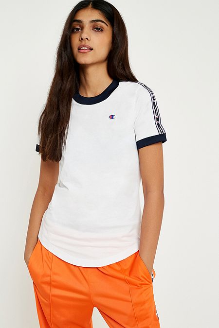 champion damen t-shirt crop champion damen t-shirt crop