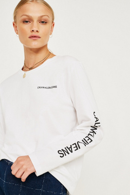 calvin klein jeans long sleeve shirt