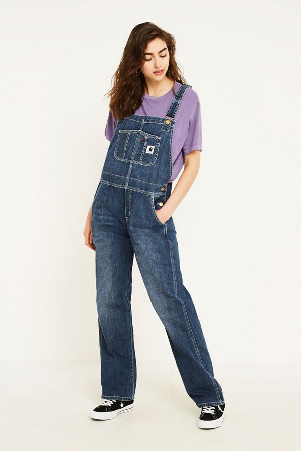 Carhartt WIP Denim Bib Dungarees | Urban Outfitters