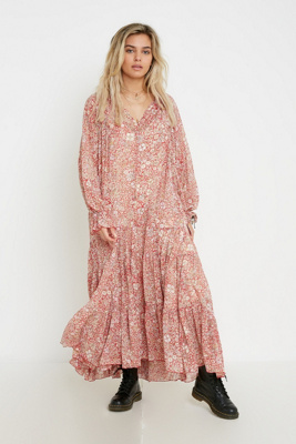 feeling groovy maxi dress