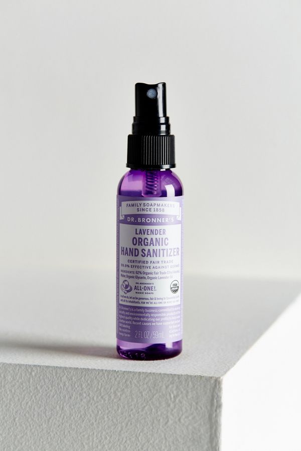 Dr. Bronner’s Organic Lavender Hand Sanitizer Urban Outfitters