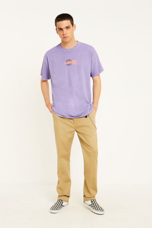 UO Destroy Overdyed Purple T-Shirt | Urban Outfitters