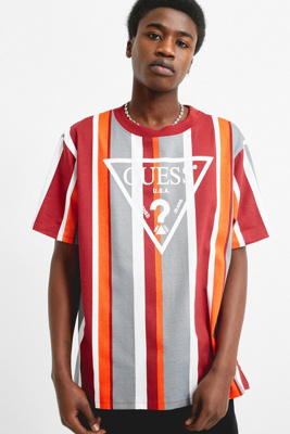 guess rexford stripe tee
