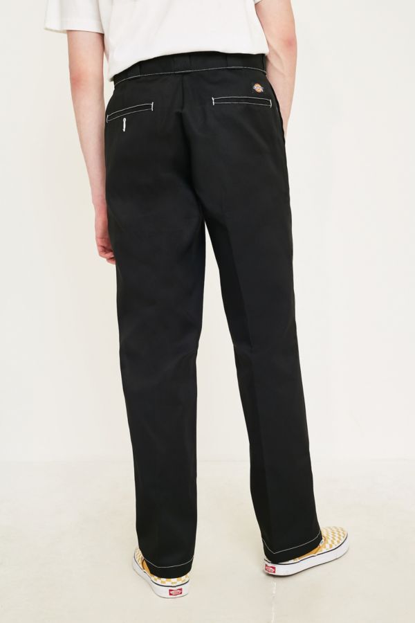 Dickies 874 Contrast Black Work Trousers | Urban Outfitters UK