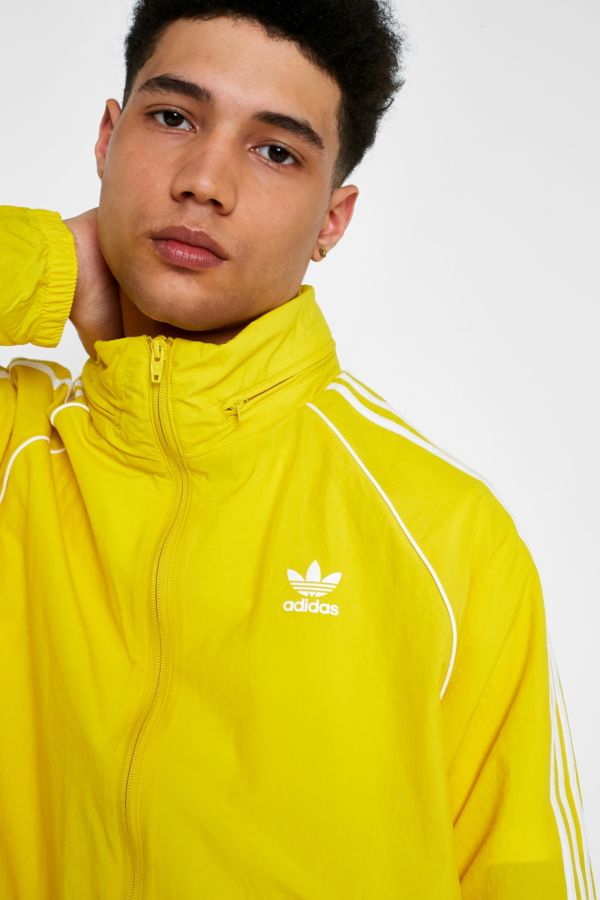 adidas Yellow Windbreaker Jacket | Urban Outfitters