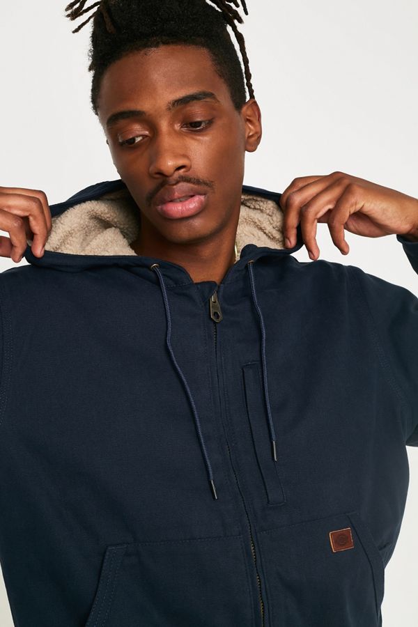 Dickies Farnham Navy Canvas Jacket Urban Outfitters UK