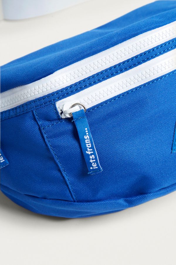 iets frans… Blue and White Cross Body Bag Urban Outfitters