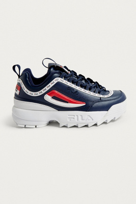 fila uo exclusive distressed disruptor ii sneaker