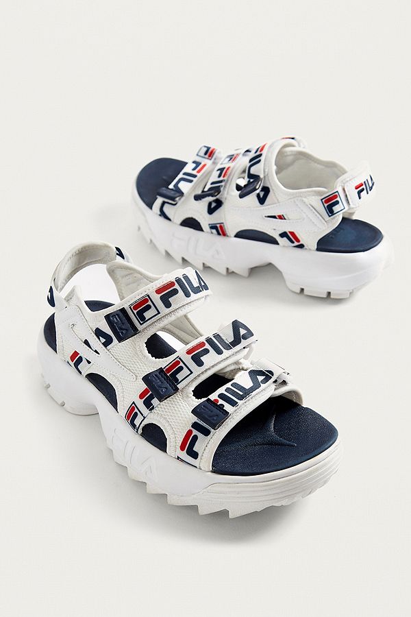 FILA Disruptor Logo Sandals | Urban Outfitters UK