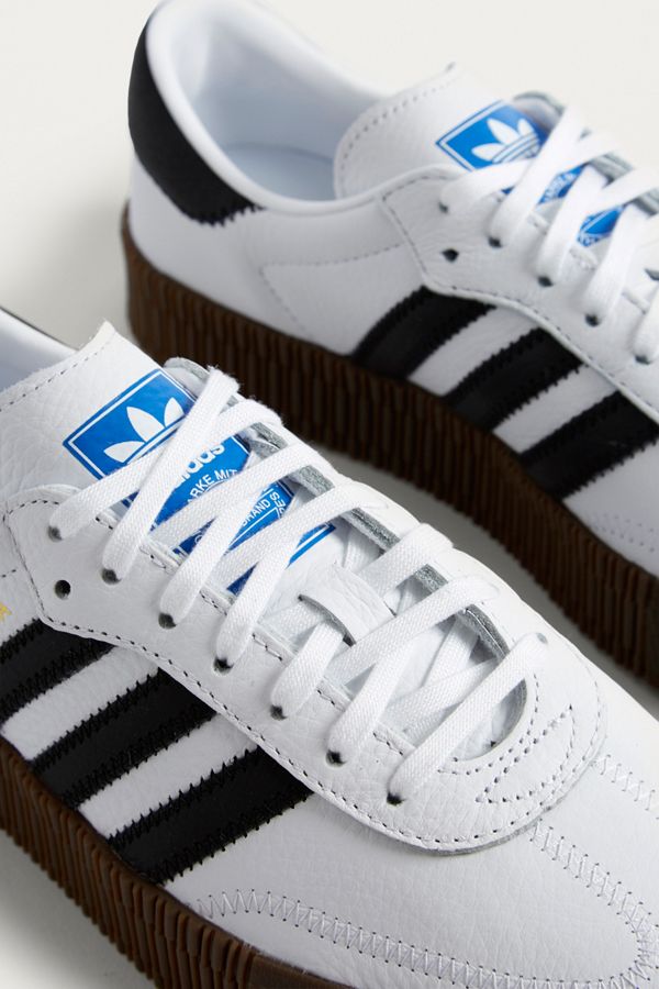 adidas samba rose triple white