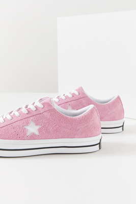 converse one star suede trainers
