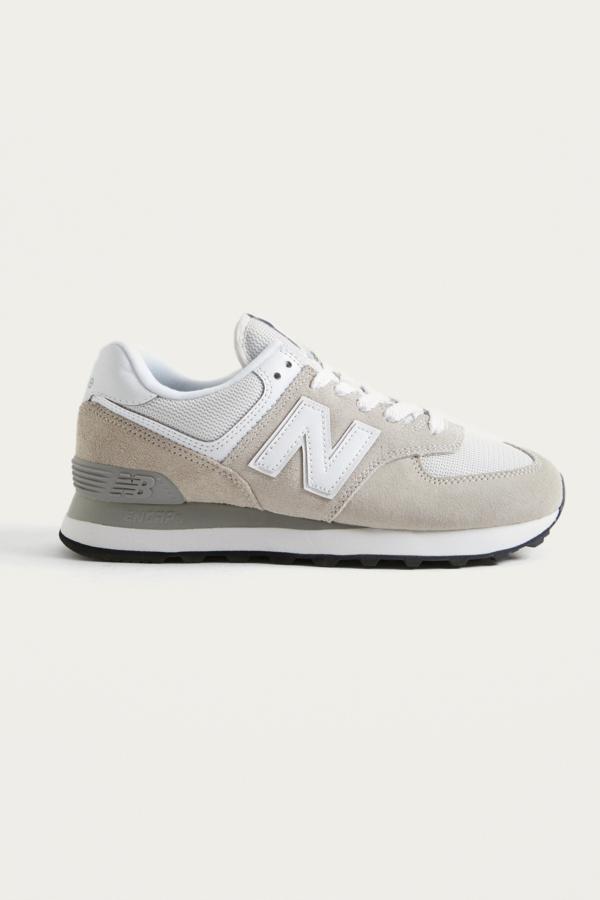 New Balance WL 574 Off-White Trainers | Urban Outfitters