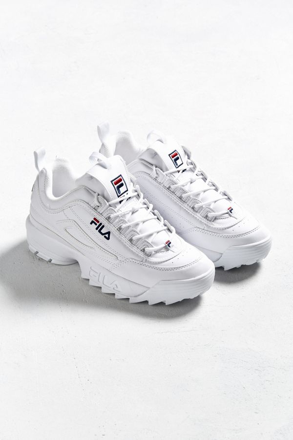 FILA Disruptor II White Trainers | Urban Outfitters