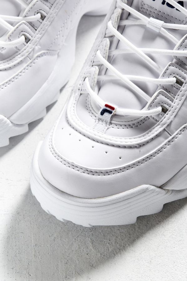 fila disruptor toute blanche