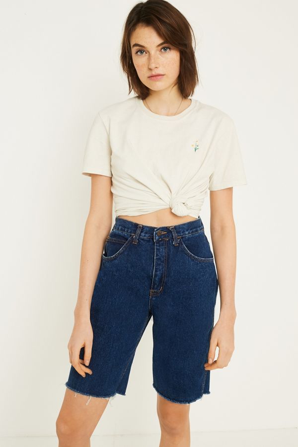 Urban Renewal Vintage Customised Denim Board Shorts Urban Outfitters