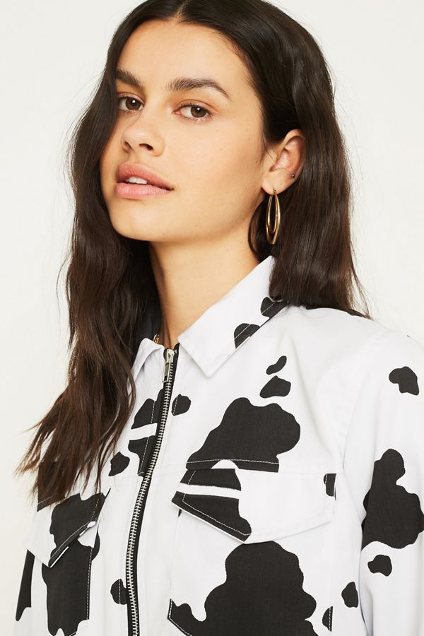 Urban Renewal Vintage Remnants Cow Jacket Urban Outfitters UK