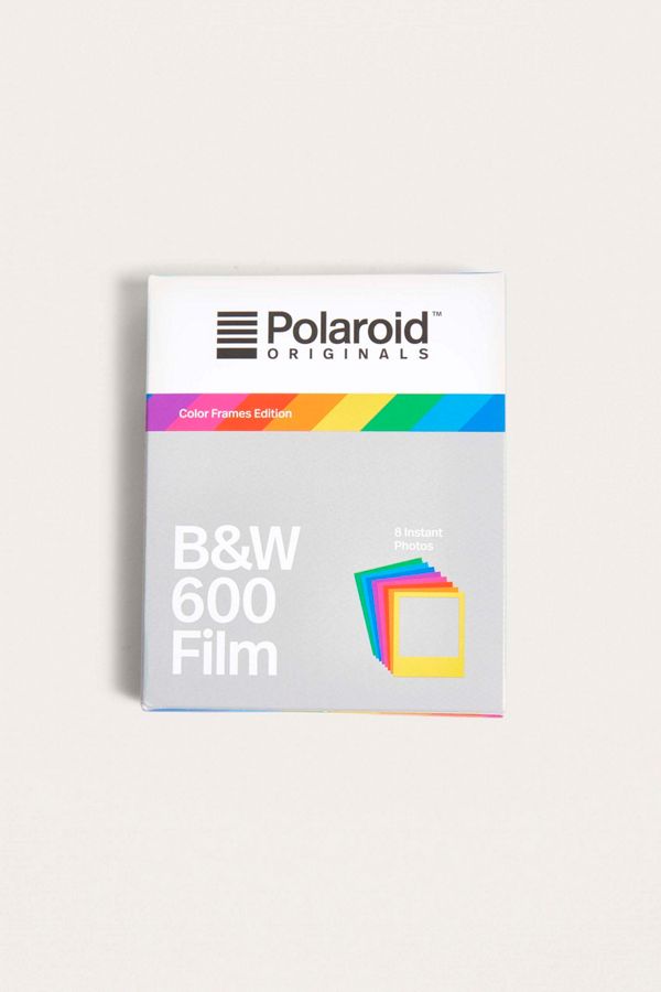 Polaroid Originals B&W 600 Colour Frame Instant Film Urban Outfitters