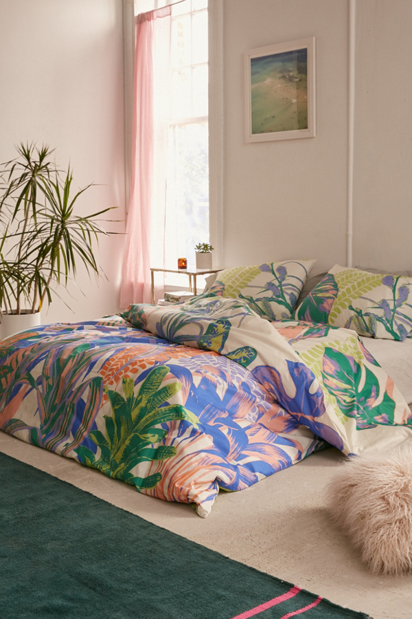 Dreamy Jungle Duvet Cover Set Urban Outfitters UK