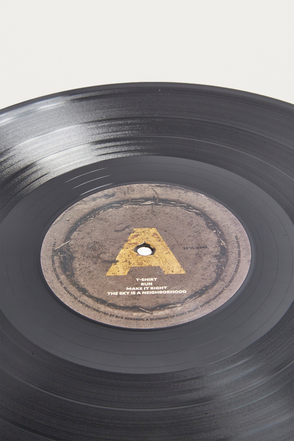 Foo Fighters Concrete and Gold Vinyl Record Urban Outfitters